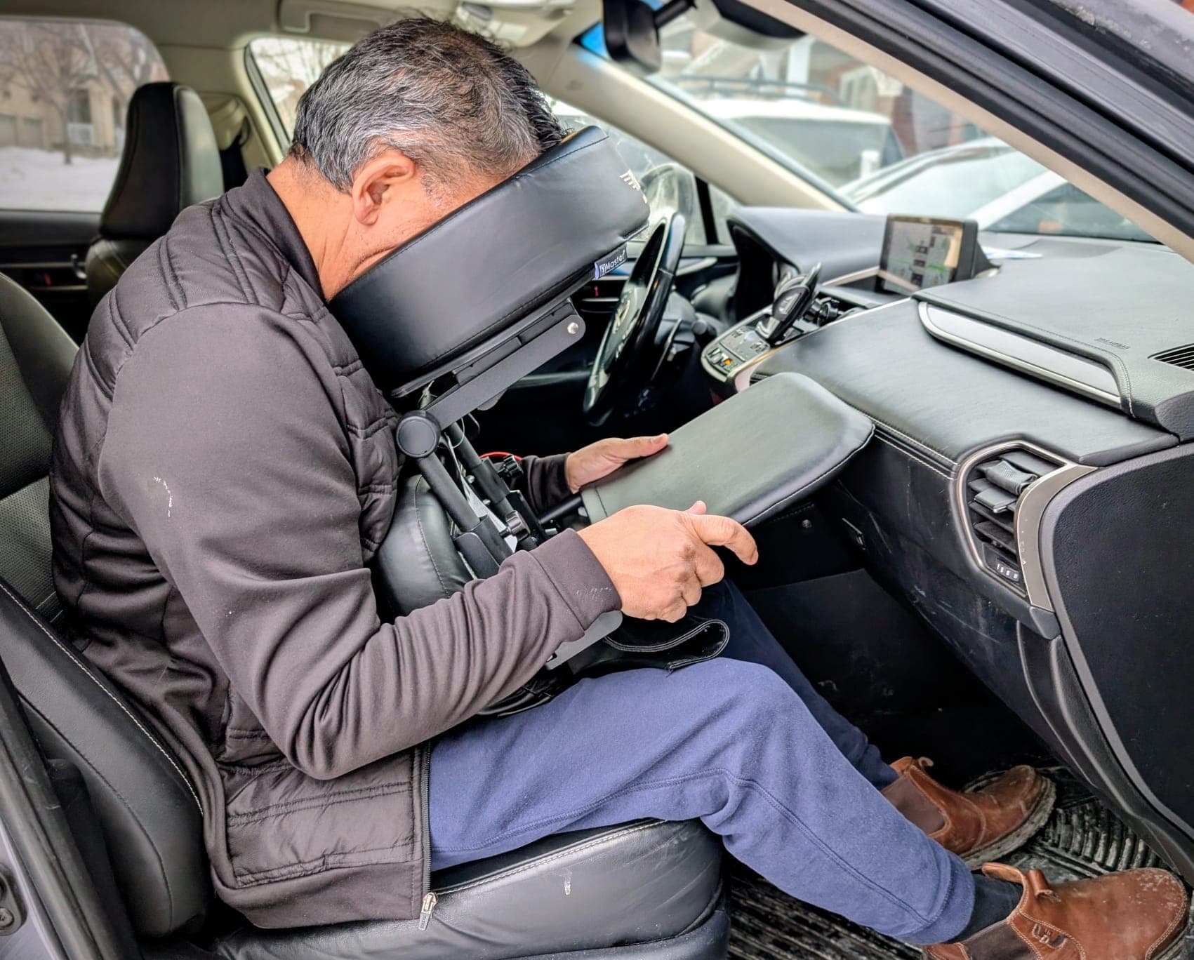 Portable Seated Support Usage